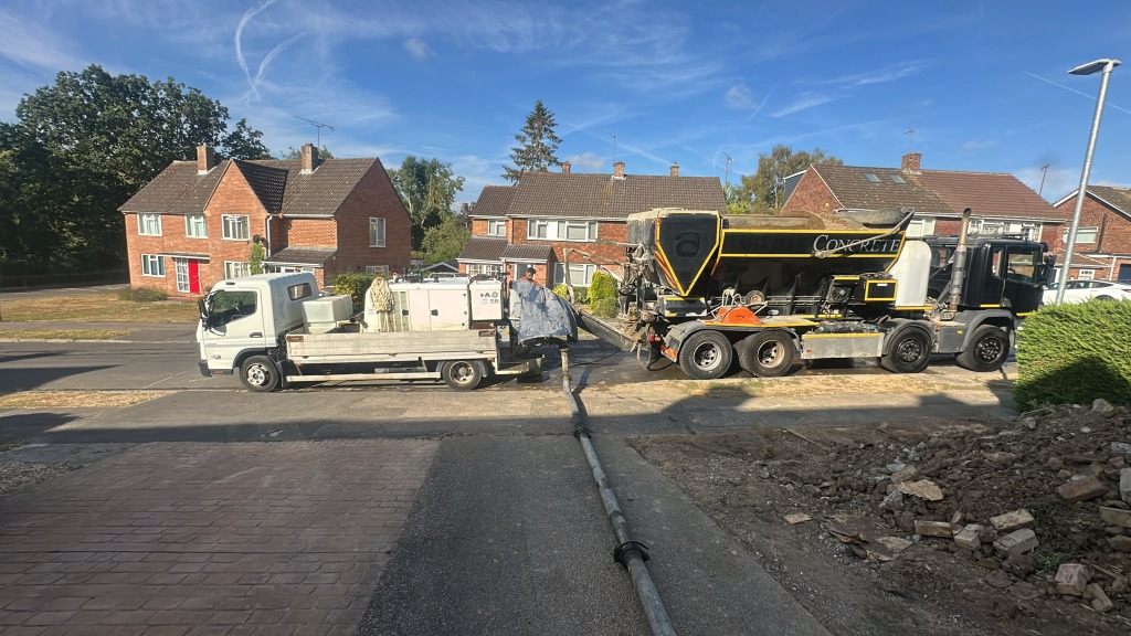 Ground Line Concrete Pump Vehicle Epsom